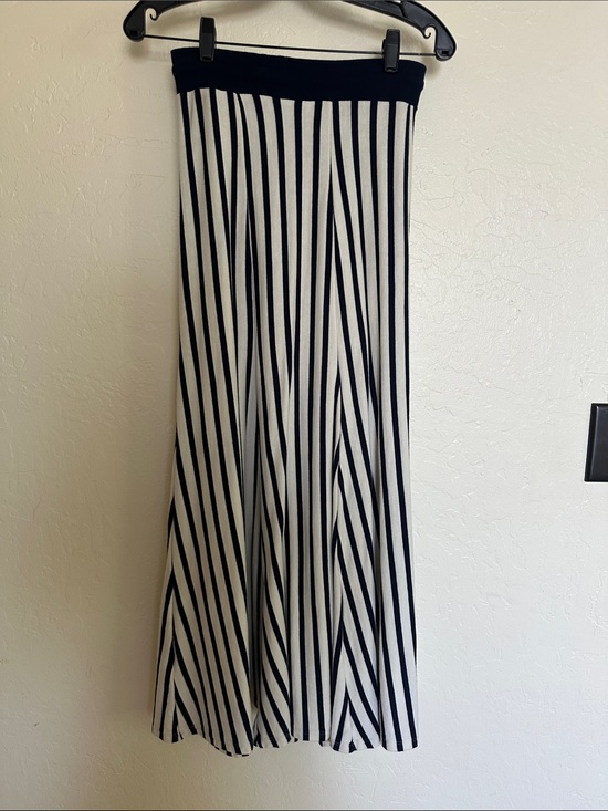 Zara Dresses & Skirts - Zara Women's Black and White Striped Maxi Skirt sz Small  Brand New Never